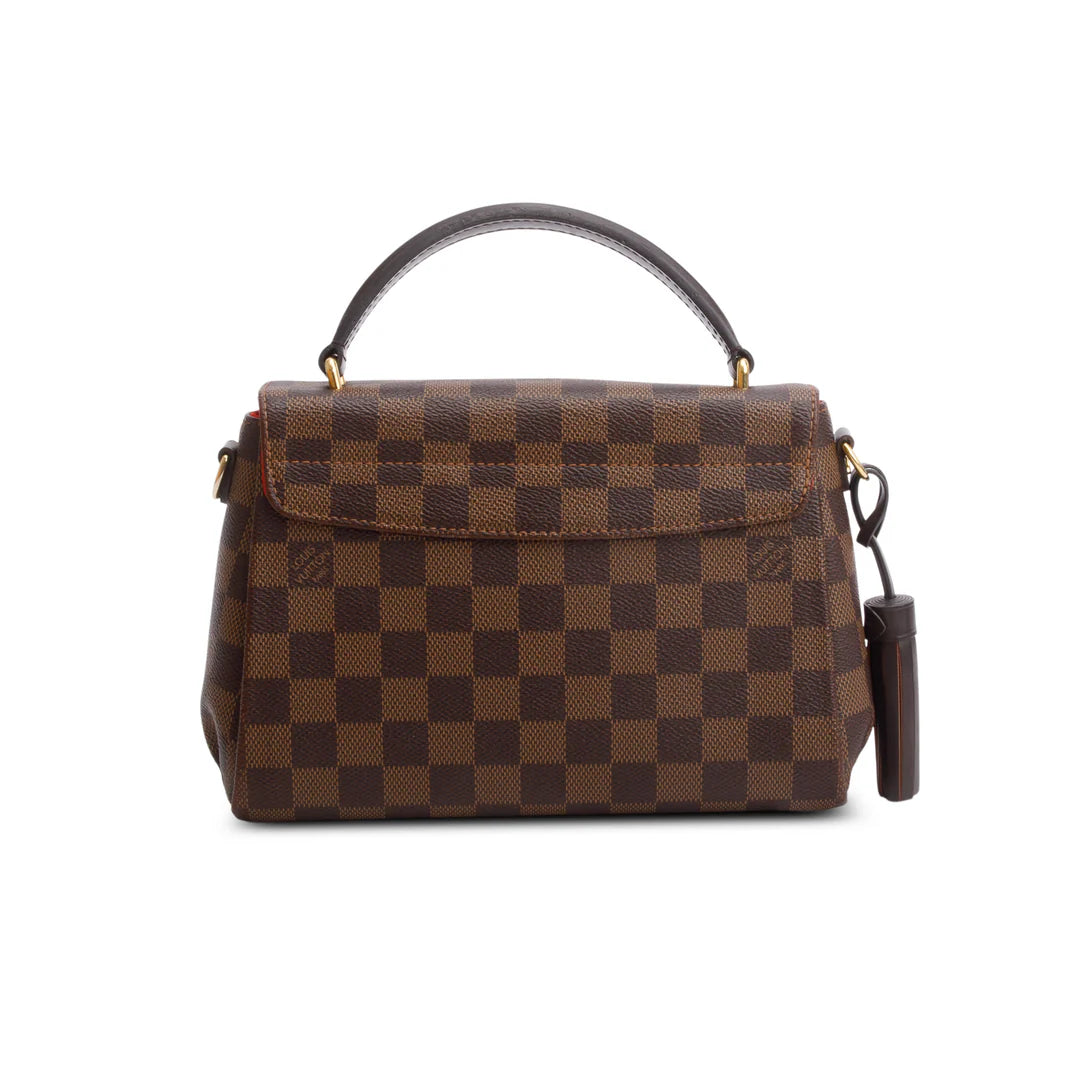 Damier Ebene Croisette w/ Box, Strap &amp; Receipt