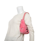 2024 Pink Terry Cloth Mini Re-Edition 2000 Bag w/ Box & Authenticity Card