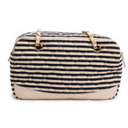 Beige &amp; Black Quilted Jersey Coco Sailor Camera Bag w/ Authenticity Card