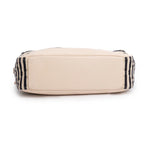 Beige &amp; Black Quilted Jersey Coco Sailor Camera Bag w/ Authenticity Card