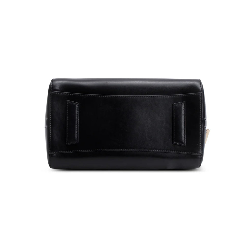 Black Box Leather Small Antigona Satchel