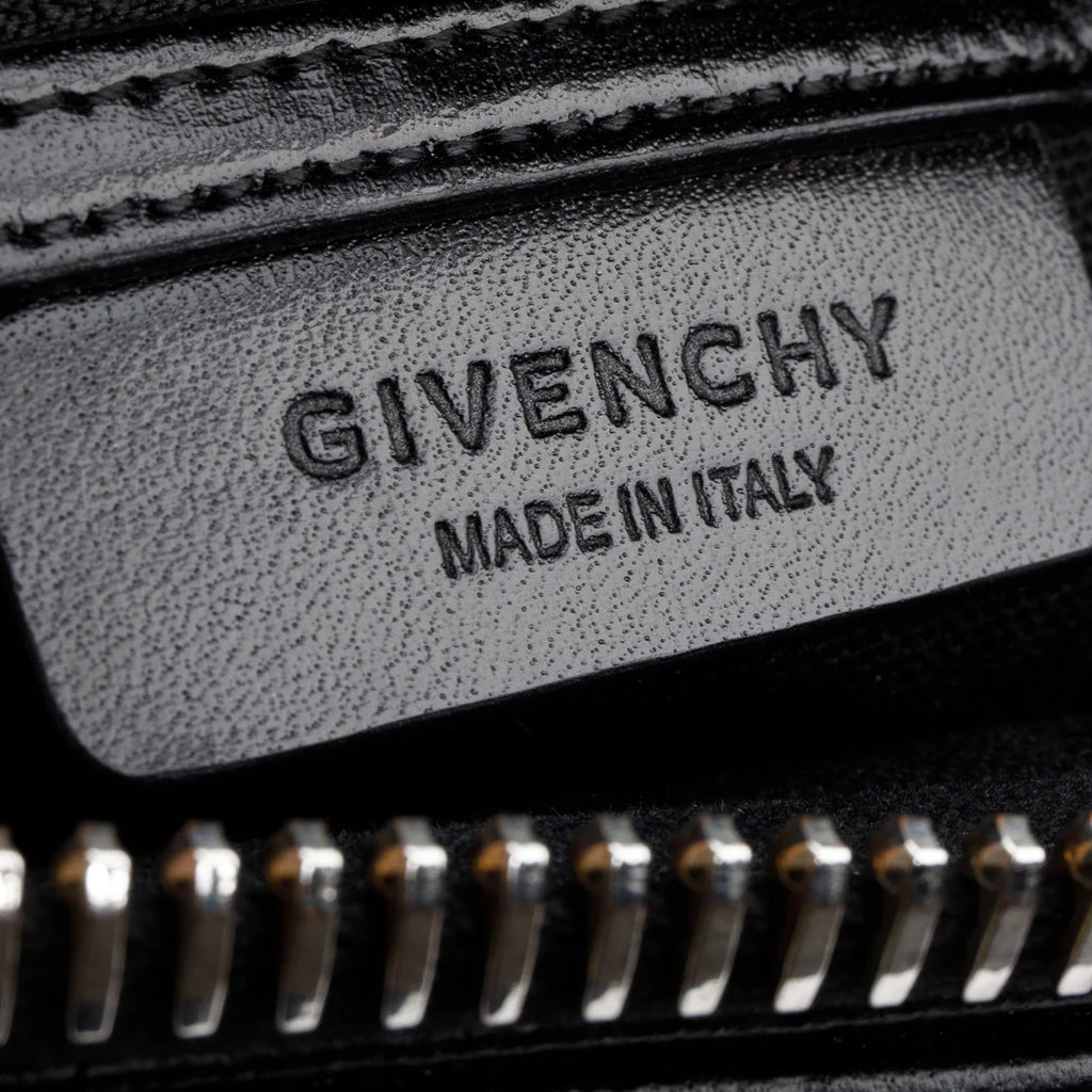Black Box Leather Small Antigona Satchel