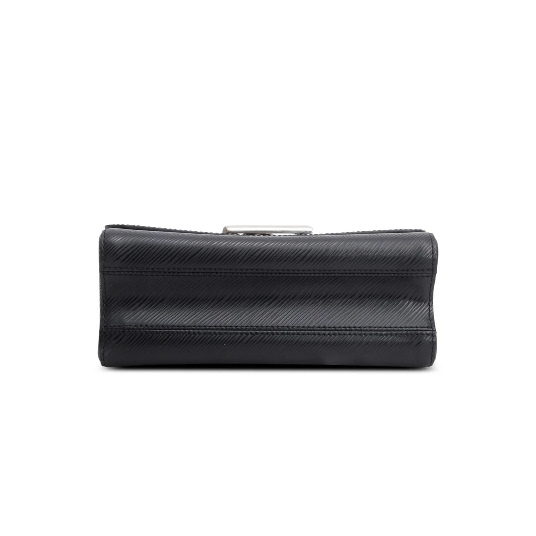 Black Epi Leather Twist MM