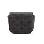 2022 Triomphe Canvas Calfskin Mini Claude w/ Strap