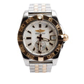 Stainless Steel &amp; 18k Rose Gold Galactic 36 MM Automatic Watch Mother of Pearl Dial C37330 w/ Box &amp; Papers