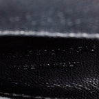 Black Grain De Poudre Leather Mini Monogram Kate Bag