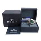 Stainless Steel Aquaracer Professional 200 Date 40 MM Automatic Watch Green Dial WBP2115 w/ Box &amp; Papers