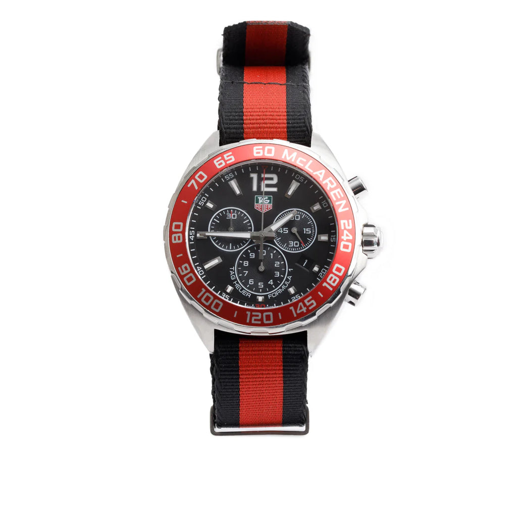 Limited Editiion Stainless Steel Formula 1 42 MM Chronograph Quartz Watch CAZ1112 w/ Box