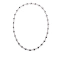 Platinum 32.83 tcw. Black &amp; White Diamond Kilani Necklace