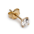 14k Yellow Gold 0.55 tcw. Diamond Stud Earrings