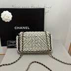 Chanel 19s mini pearl rectangular flap Coeur Cult Core