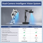 Hiwonder LeRobot SO-ARM101 Open-Source 6-Axis Robotic Arm with AI Vision & AI Recognition for Embodied Intelligence Programming (Advanced Kit/Assembled)