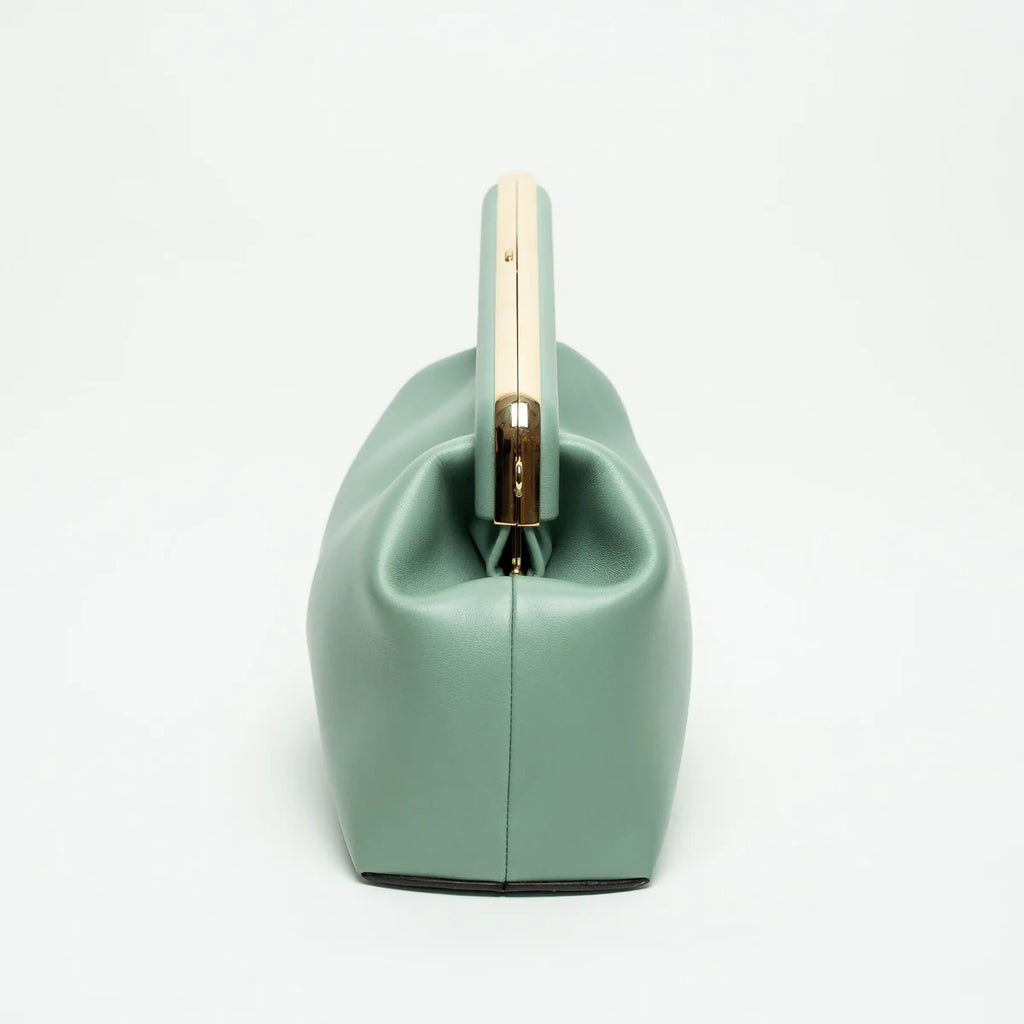 First Mint Green Nappa Leather Fendi First Bag Sz Medium