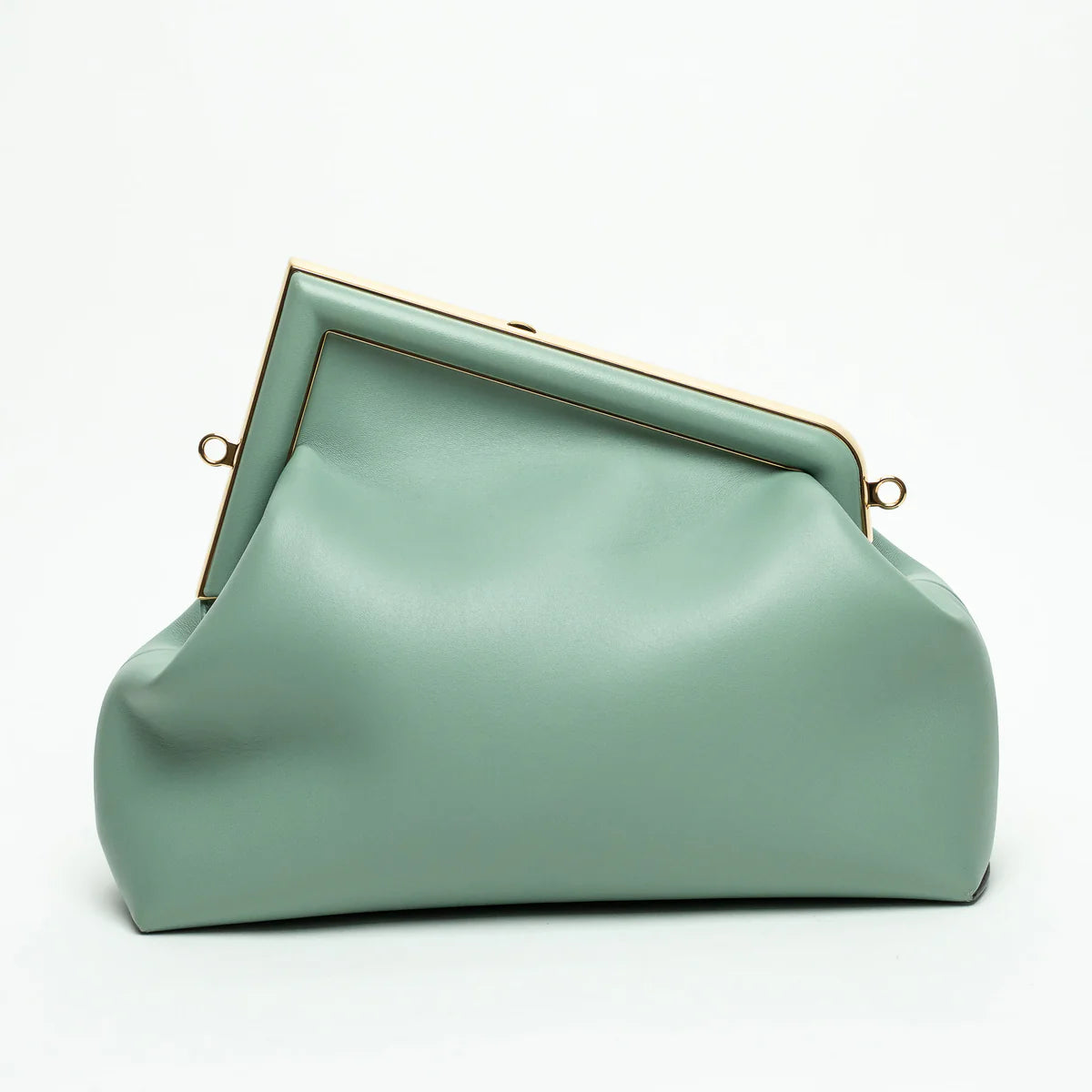 First Mint Green Nappa Leather Fendi First Bag Sz Medium