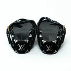 Louis Vuitton Monogram Corduroy Sandals Size 36 Coeur Cult Core