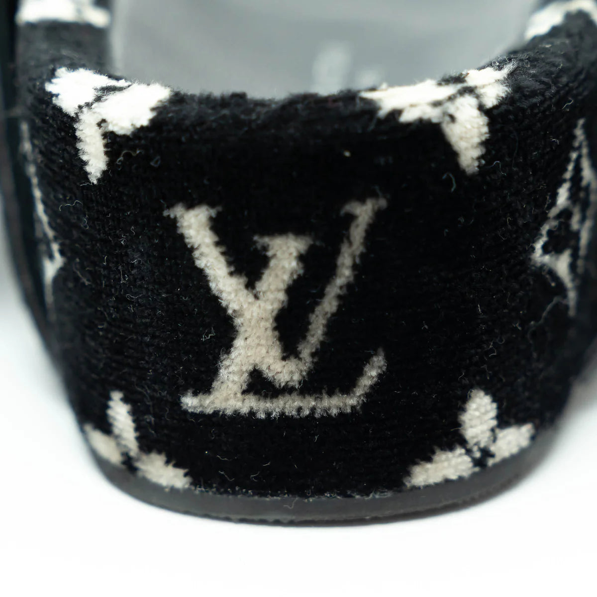 Louis Vuitton Monogram Corduroy Sandals Size 36 Coeur Cult Core
