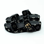 Louis Vuitton Monogram Corduroy Sandals Size 36 Coeur Cult Core