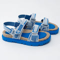 Dior Blue Dioract Tweed Sandal Size 38 Coeur Cult Core
