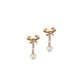 Antique Art Deco Diamond Drop Earrings Coeur Cult Core