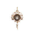 Antique Pearl and Diamond Brooch/Pendant