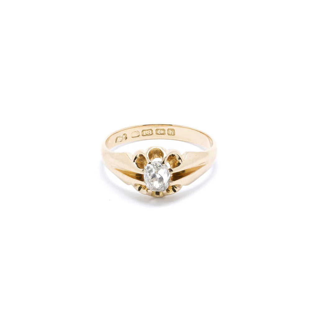 Antique Solitaire Diamond Ring