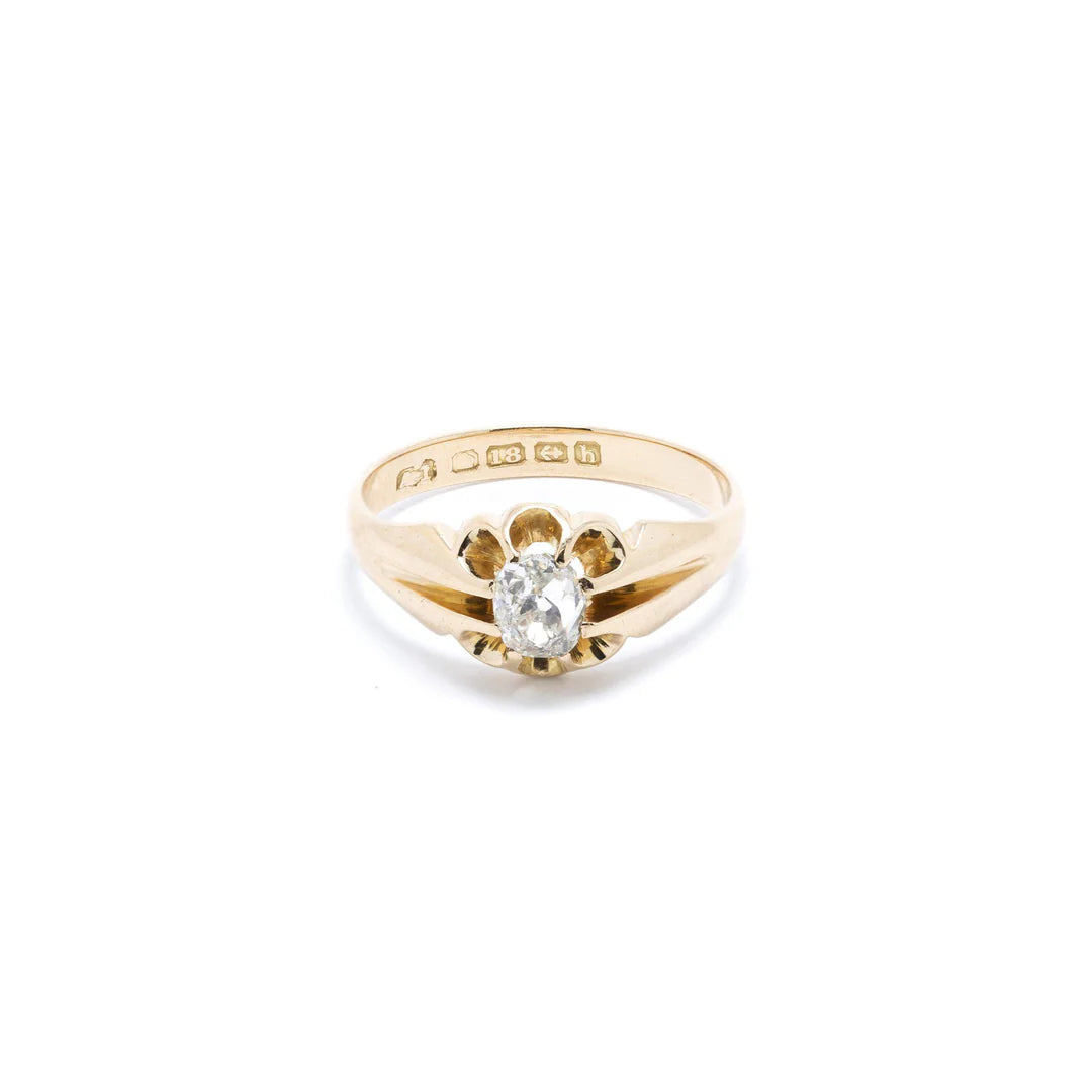Antique Solitaire Diamond Ring