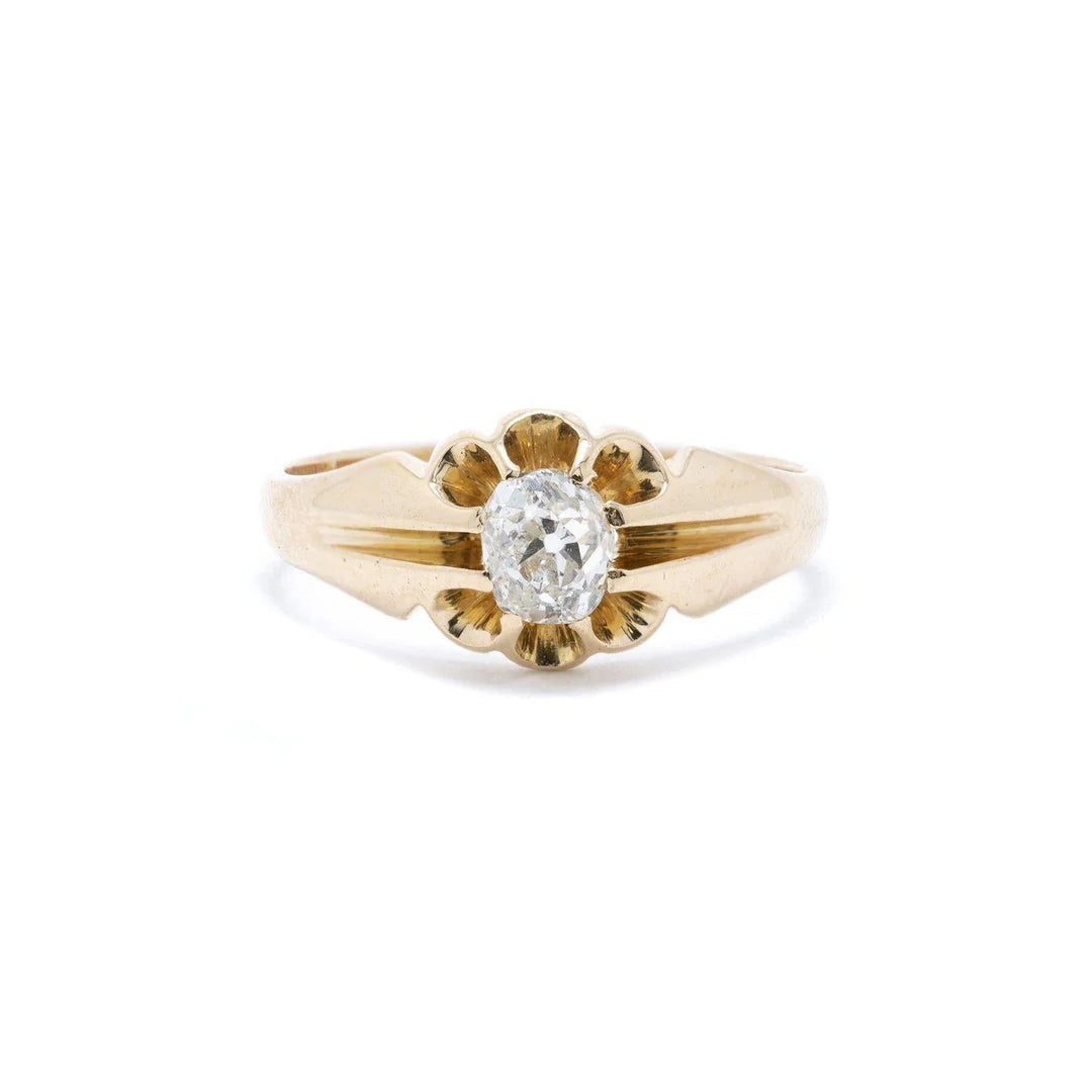 Antique Solitaire Diamond Ring