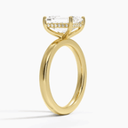 Sydney Perfect Fit Hidden Halo 2mm Diamond Ring in 18K Yellow Gold