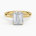 Sydney Perfect Fit Hidden Halo 2mm Diamond Ring in 18K Yellow Gold