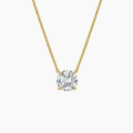 Perfect Solitaire Diamond Pendant (1 1/2 ct. tw.) in 18K Yellow Gold