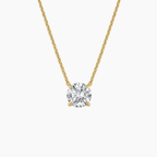Perfect Solitaire Diamond Pendant (1 1/2 ct. tw.) in 18K Yellow Gold