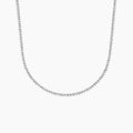 Three-Prong Lab Diamond Tennis Necklace (3 ct. tw.) in 14K White Gold