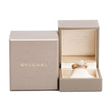 BVLGARI 18k Rose Gold Pave Diamond Serpenti Viper Ring, Size L w/ Box Coeur Cult Core