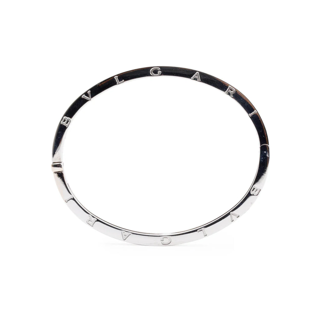 BVLGARI 18k White Gold B.Zero1 Bracelet w/ Box