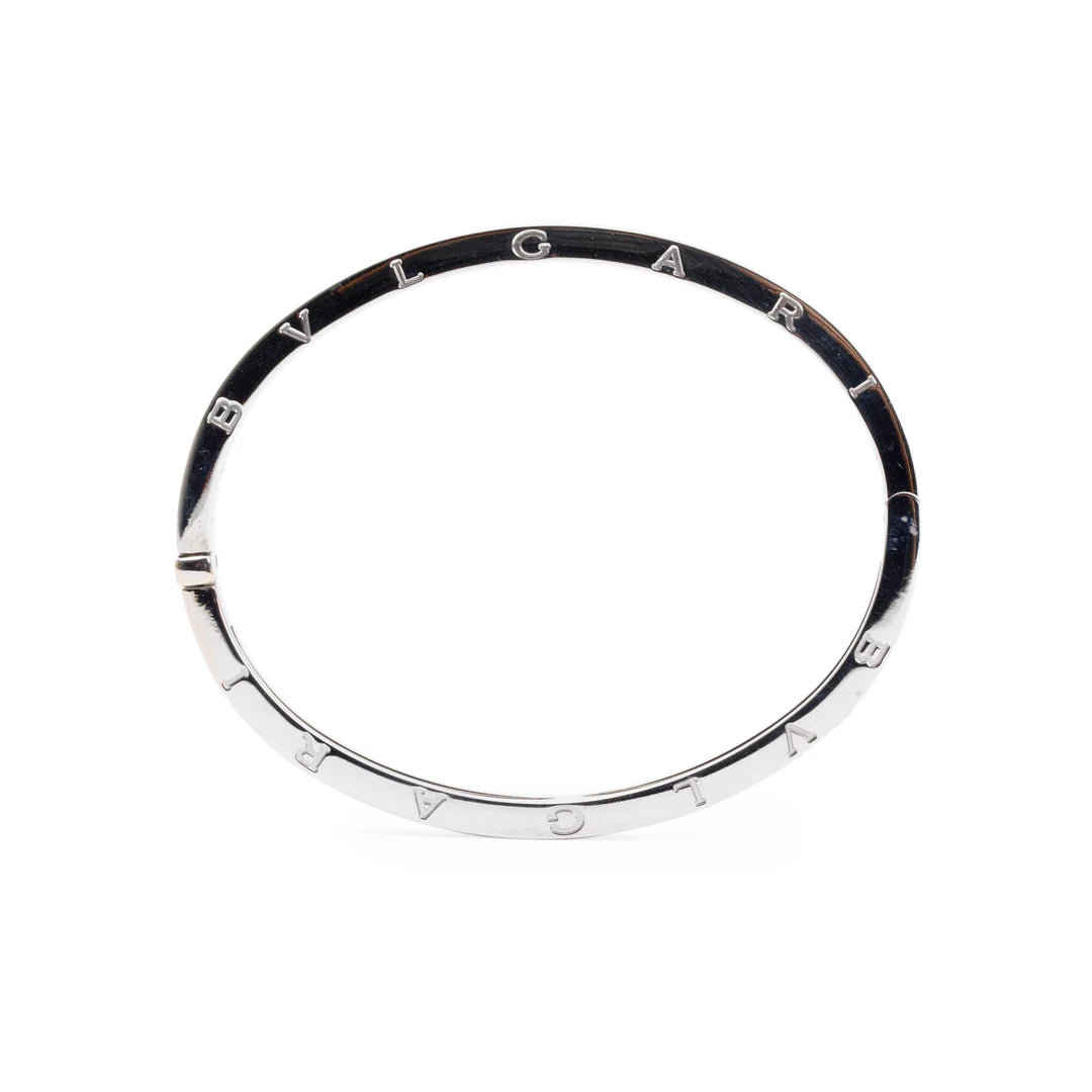 BVLGARI 18k White Gold B.Zero1 Bracelet w/ Box