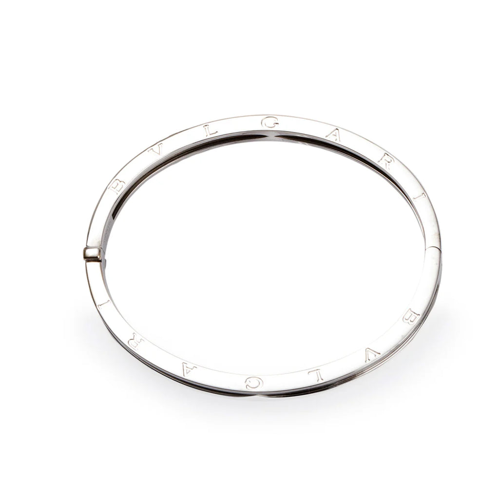 BVLGARI 18k White Gold B.Zero1 Bracelet w/ Box