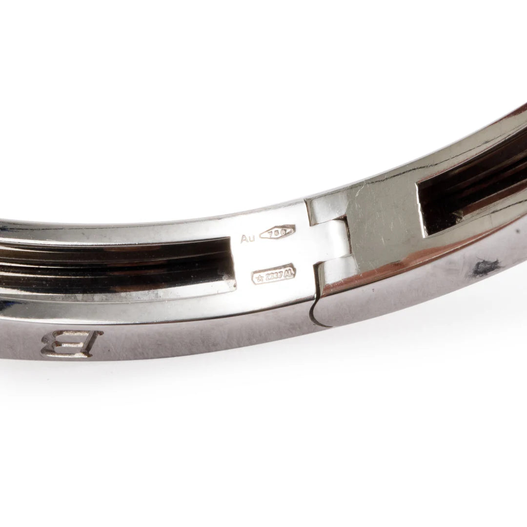 BVLGARI 18k White Gold B.Zero1 Bracelet w/ Box