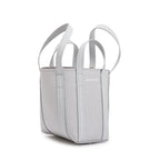 Silver Sparkling Fabric Everyday XS North-South Tote w/ Box