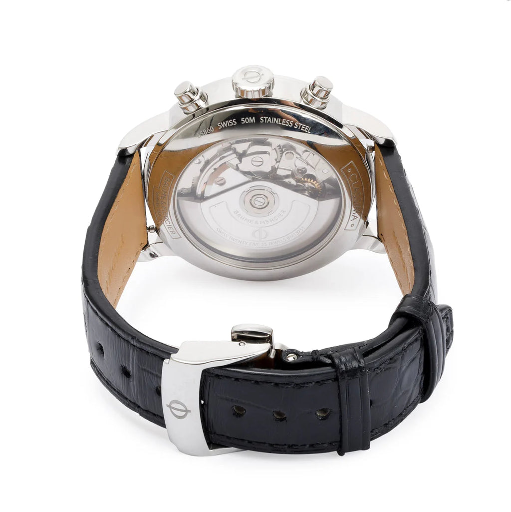 Stainless Steel Classima 42 MM Chronograph Moonphase Automatic Watch w/ Box &amp; Papers