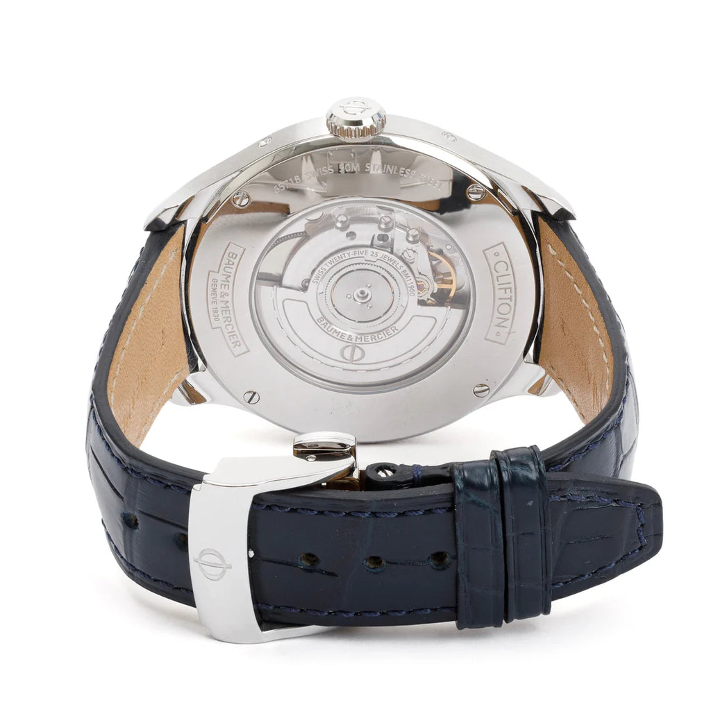 Stainless Steel Clifton 43 MM Moonphase Automatic Watch w/ Box &amp; Papers