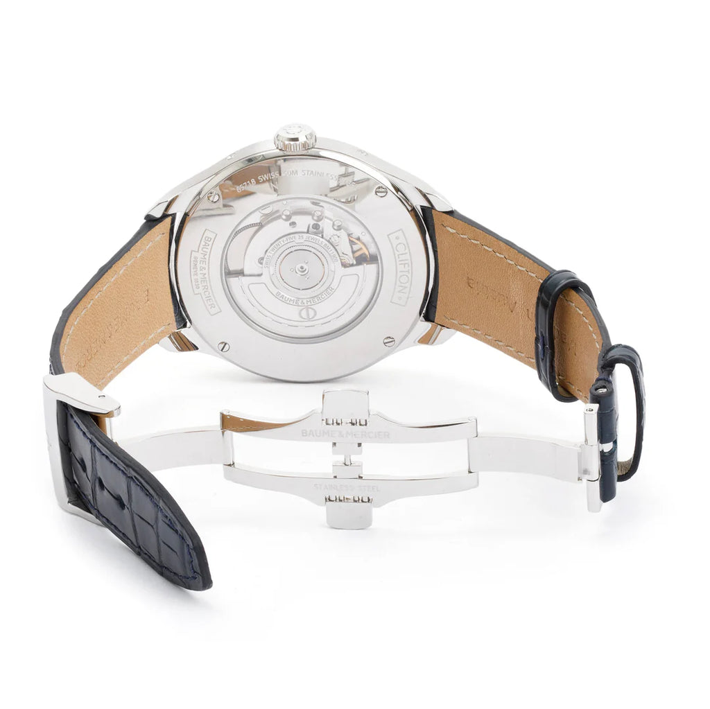 Stainless Steel Clifton 43 MM Moonphase Automatic Watch w/ Box &amp; Papers