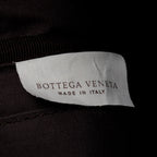Brown intrecciato Leather Top Handle Briefcase