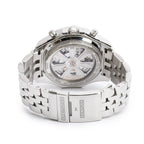 Stainless Steel Bentley Barnato 49 MM Automatic Chronograph Black Dial Watch A25366 w/ Box &amp; Papers
