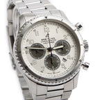 Stainless Steel Navitimer Aviator 8 B01 43 MM Automatic Chronograph Watch AB0117 w/ Box &amp; Papers