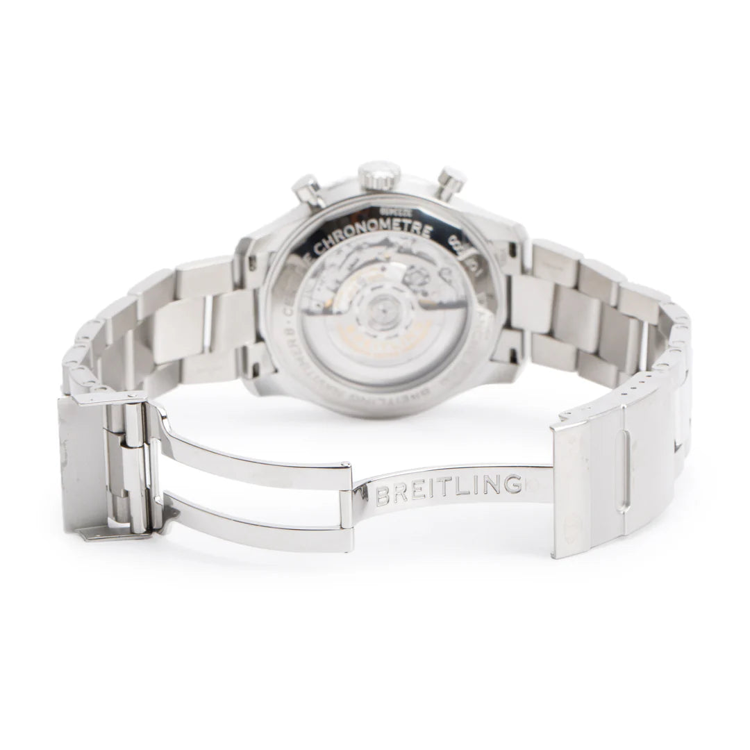 Stainless Steel Navitimer Aviator 8 B01 43 MM Automatic Chronograph Watch AB0117 w/ Box &amp; Papers