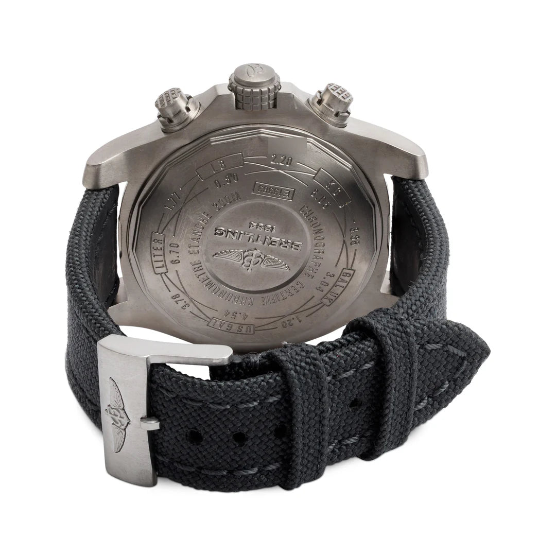Titanium Avenger Bandit 45 MM Chronograph Automatic Watch E13383 w/ Case