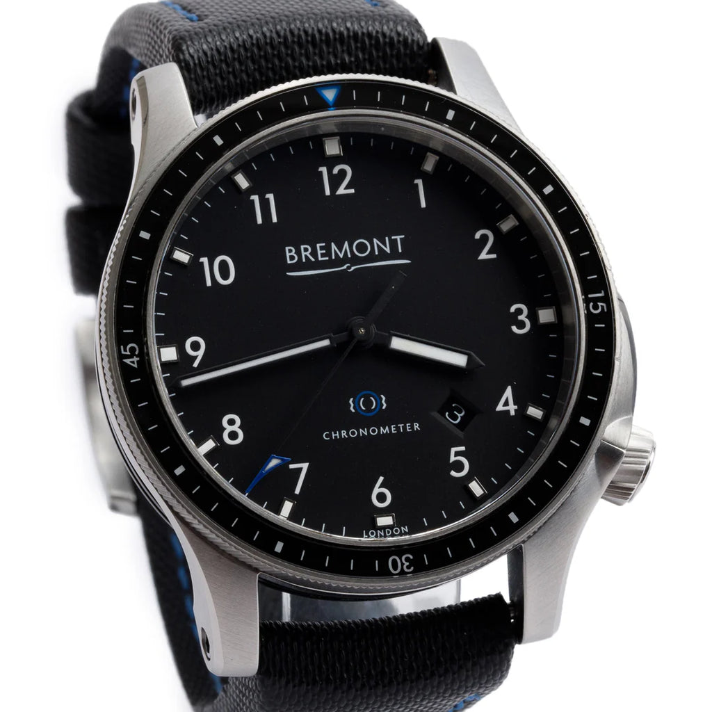 Stainless Steel Boeing Model I 43 MM Automatic Watch w/ Box &amp; Papers