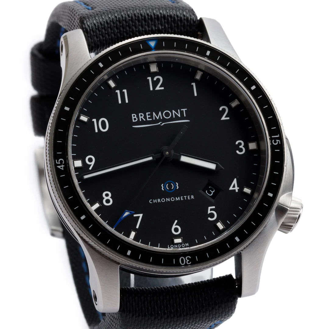 Stainless Steel Boeing Model I 43 MM Automatic Watch w/ Box &amp; Papers