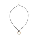 18k Yellow, White &amp; Rose Gold Trinity Pendant Necklace w/ Box &amp; Certificate