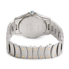 Stainless Steel &amp; 18k Yellow Gold Santos Ronde 33 MM Automatic Watch